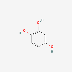 Chemical structure of hydroxyquinol