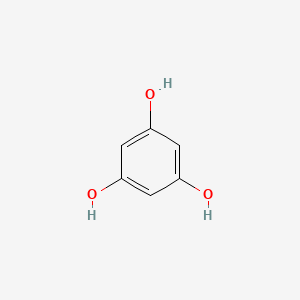 Chemical structure of phloroglucinol