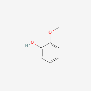 Chemical structure of guaiacol