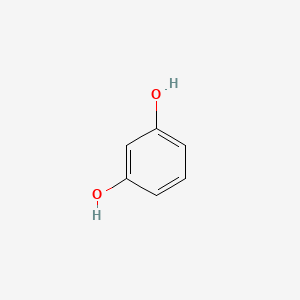 Chemical structure of resorcinol