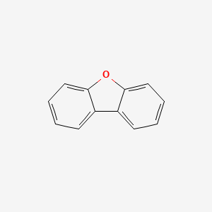 Chemical structure of dibenzofuran