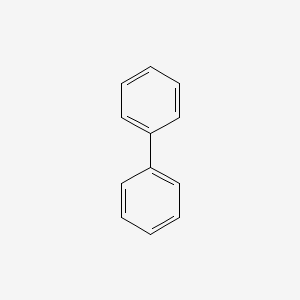 Chemical structure of biphenyl