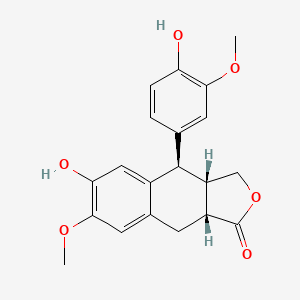 Chemical structure of conidendrin