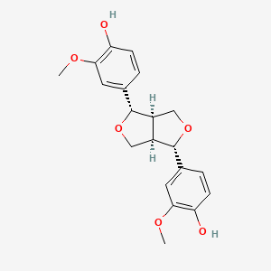 Chemical structure of pinoresinol