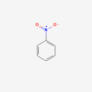 Chemical structure of nitrobenzene