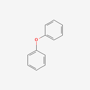 Chemical structure of diphenyl ether