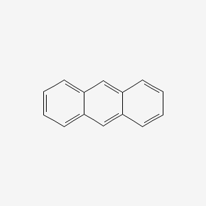 Chemical structure of anthracene