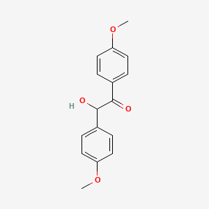 Chemical structure of anisoin